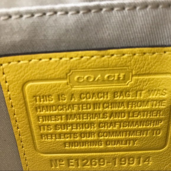 Coach Archival Tassel Penny Flap Convertible Bag - Picture 10 of 14